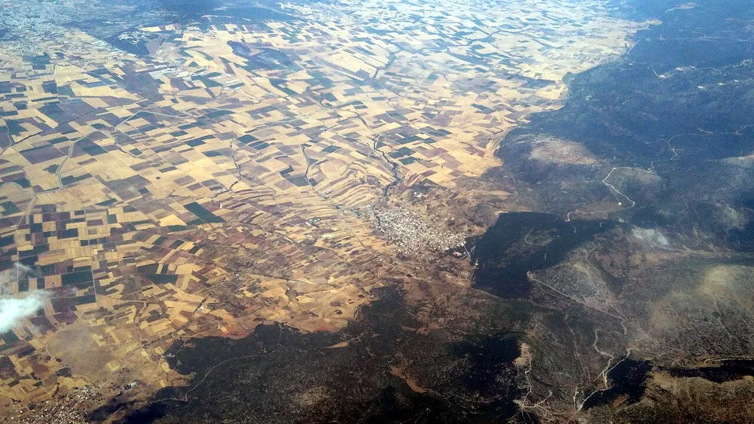 Αεροφωτογραφία Ερυθρών