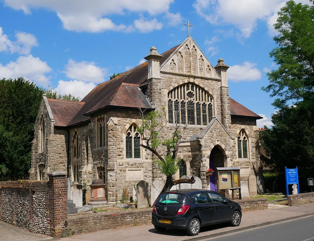 Eynsford Baptist Church, an early twentieth-century structure in the High Street at Eynsford, Kent.