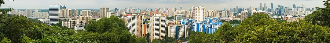 panorama from Mount Faber, Singapore