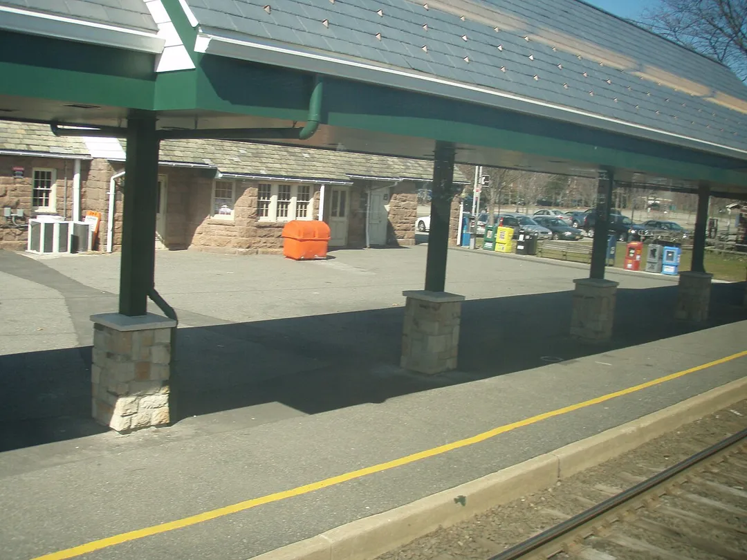 Radburn train station in Fair Lawn, New Jersey