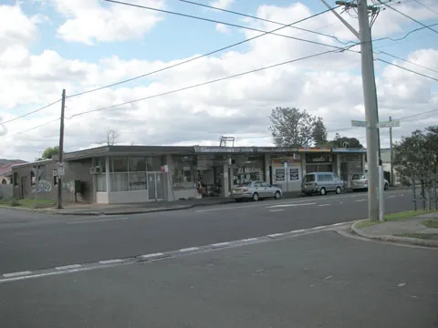 shops on Tangerine St, Fairfield East, NSW, Australia