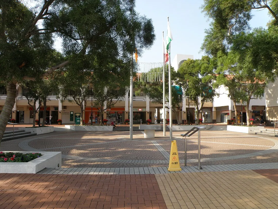 Fairview Park Town Centre (shopping arcade) in Tai Sang Wai, Hong Kong.