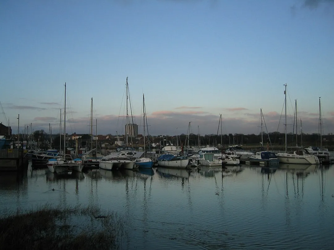 Fareham Creek, Hampshire, UK.