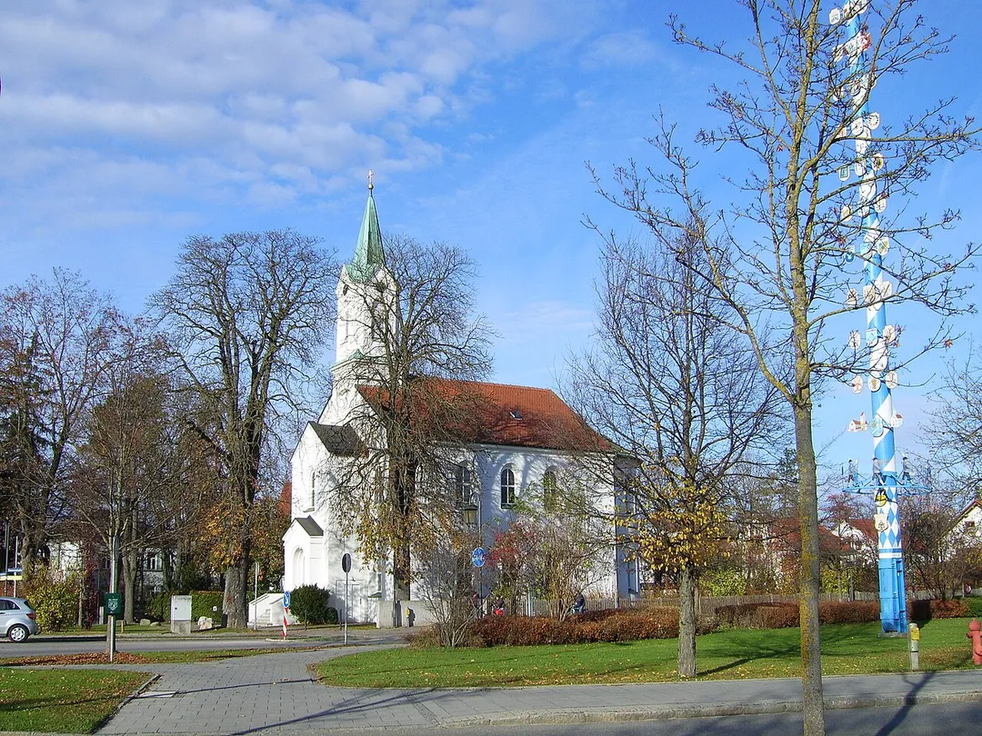 Protestant Church in Feldkirchen (view from south).