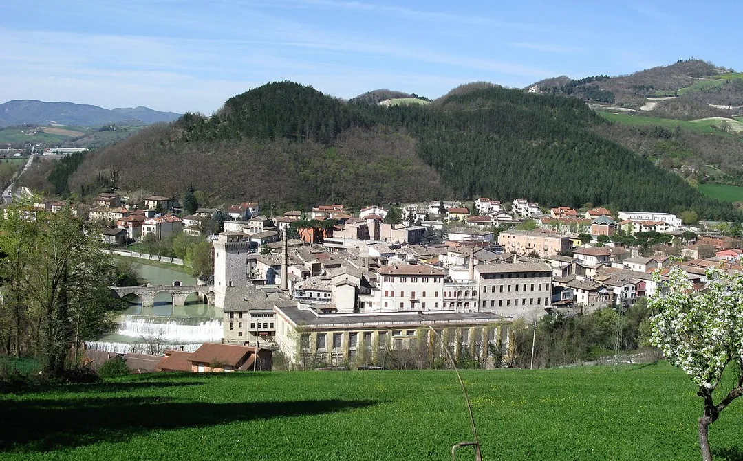 Panorama di Fermignano.