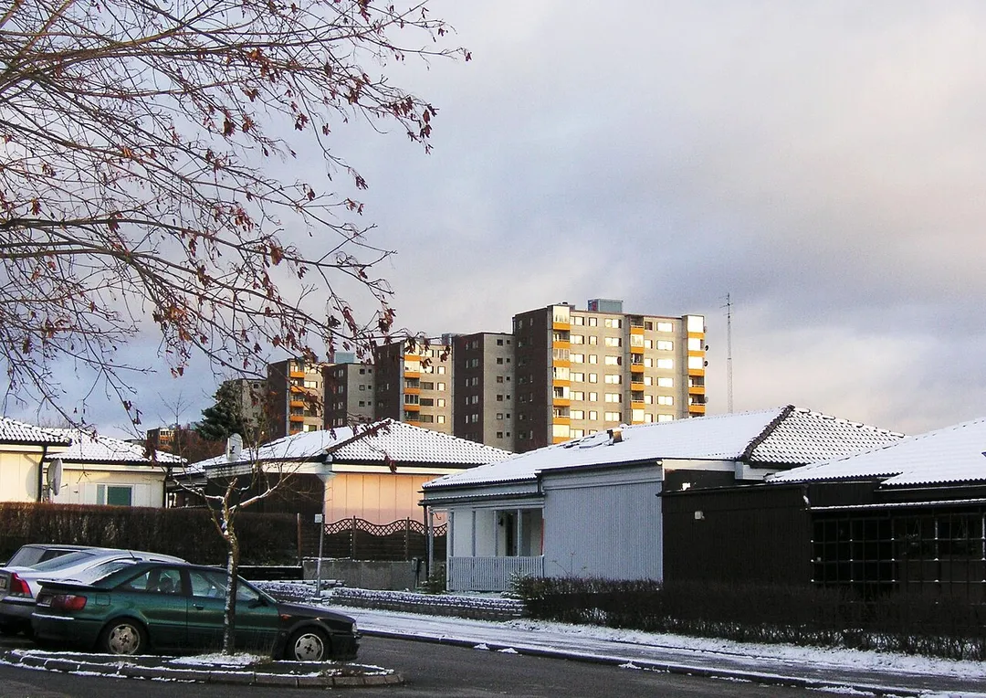 Fittja i Botkyrka kommun Sverige.