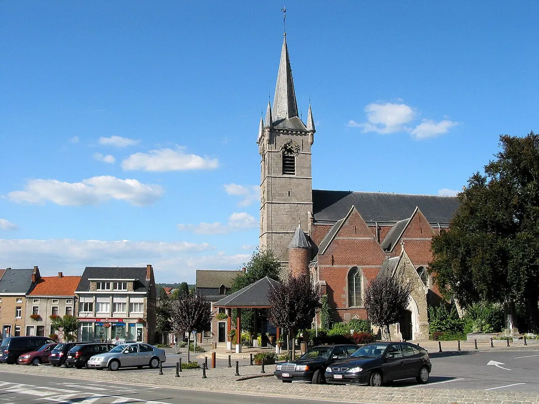 Flobecq (Belgium), St. Luke's Church (XIII/XVIth centuries).