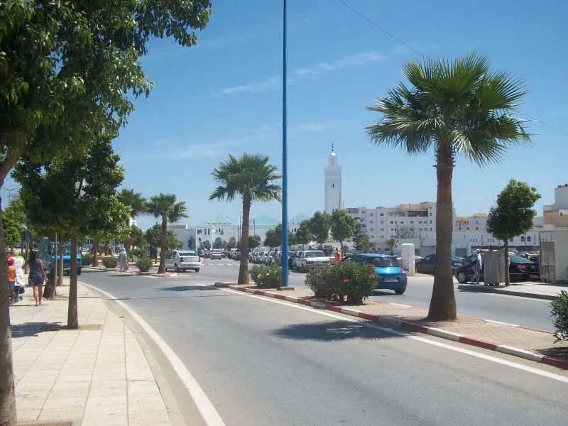 Mezquita de Castillejos (Finideq), en Marruecos