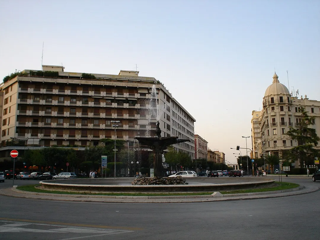 Piazza Cavour in Foggia.
