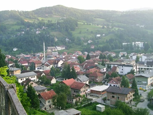 Town of Fojnica, Bosnia and Herzegovina
