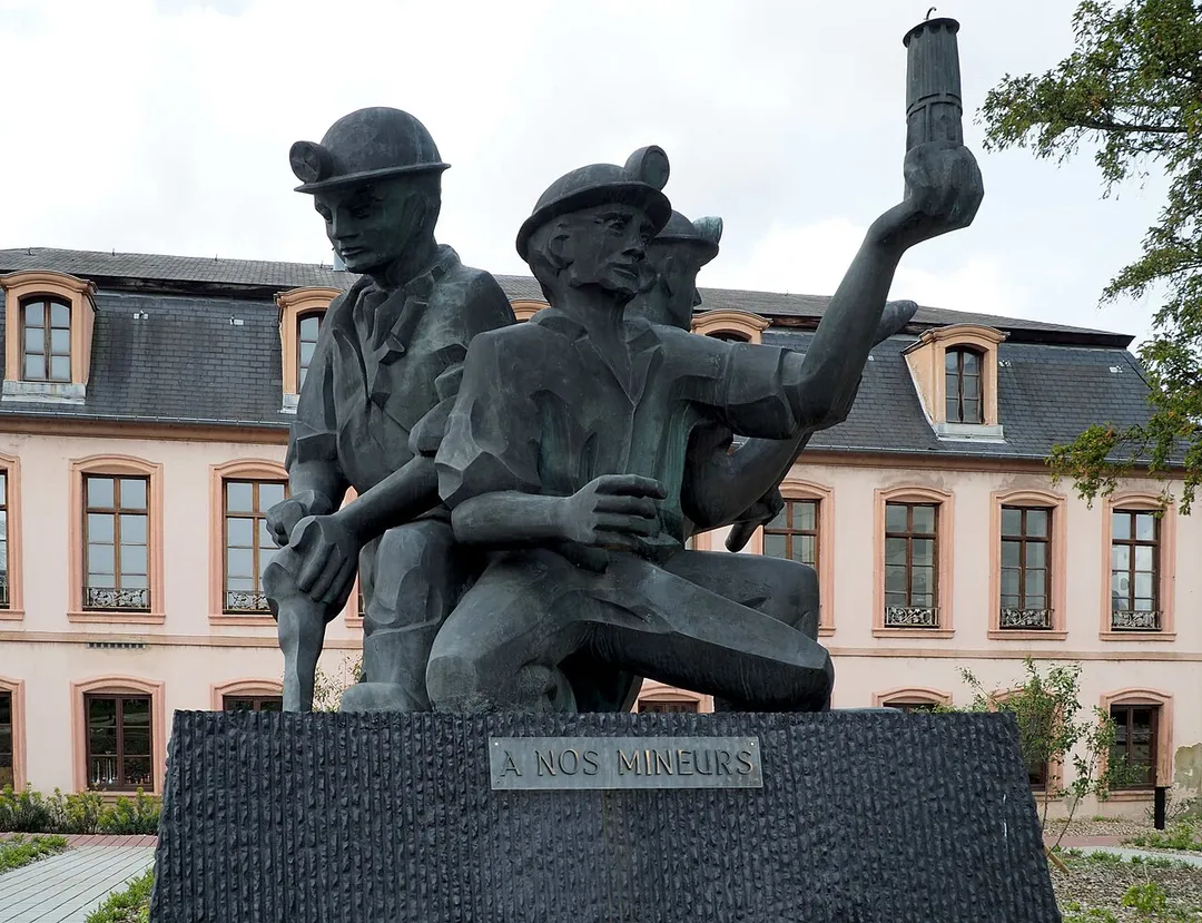 Monument aux mineurs à Forbach