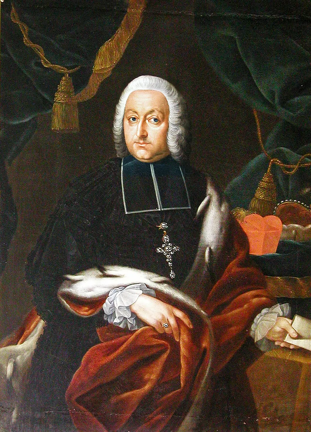 Bildnis des Johann Philipp Anton von und zu Frankenstein (1695-1753), Fürstbischof von Bamberg