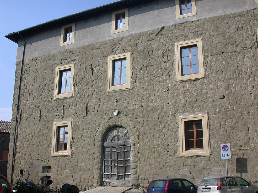 Italia, Regione Lazio, Provincia di Roma, Formello, Piazza San Lorenzo, Palazzo Chigi (già Orsini)
