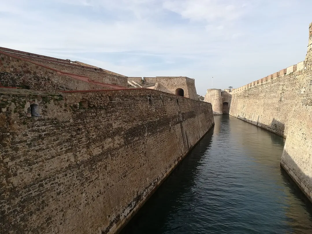 Foso Real de Ceuta. España.