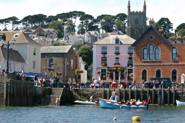 Fowey, Town Quay.