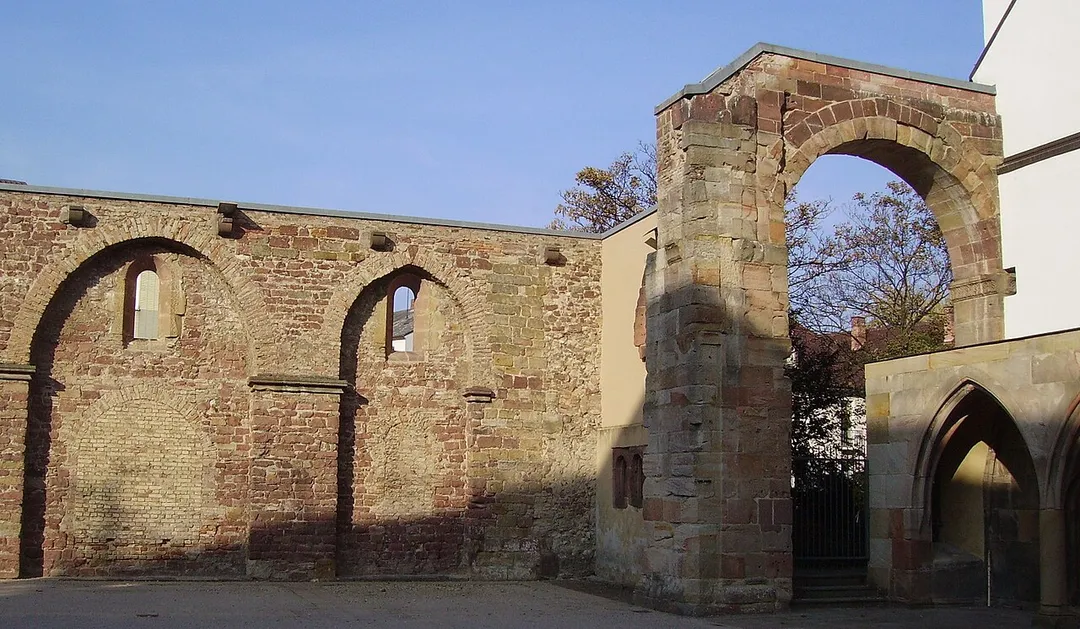 monastery ruines in Frankenthal in Rhineland-Palatinate (Germany)