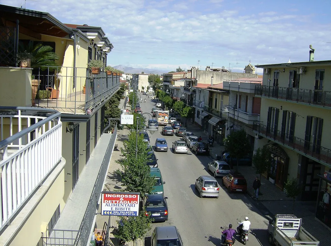 Via Giovanni XIII, Frattaminore, Italy.