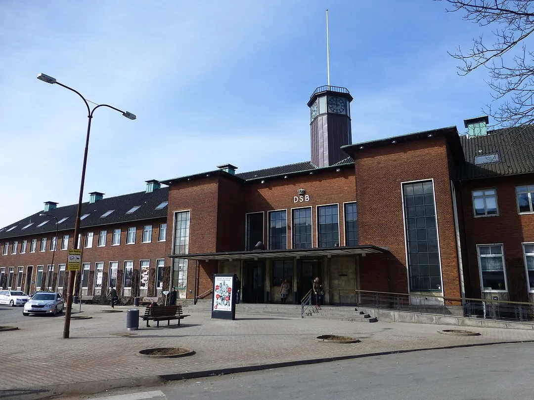 Fredericia Station in Denmark.