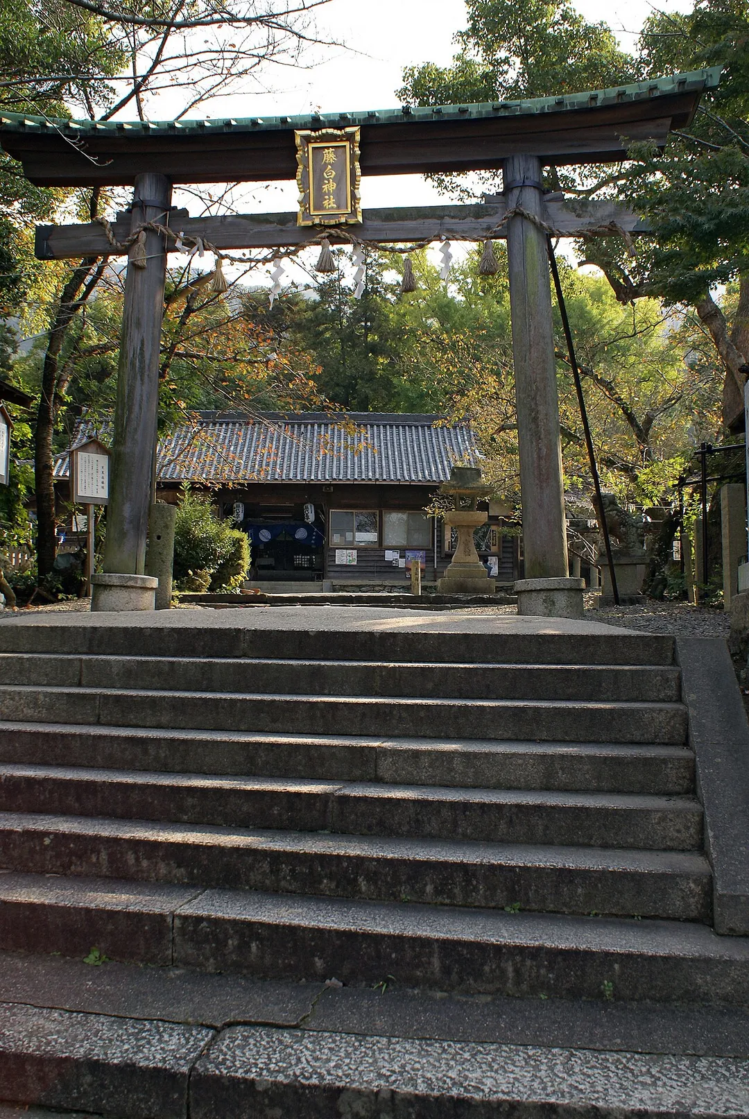 Fujishiro-jinja in Kainan, Wakayama, Japan