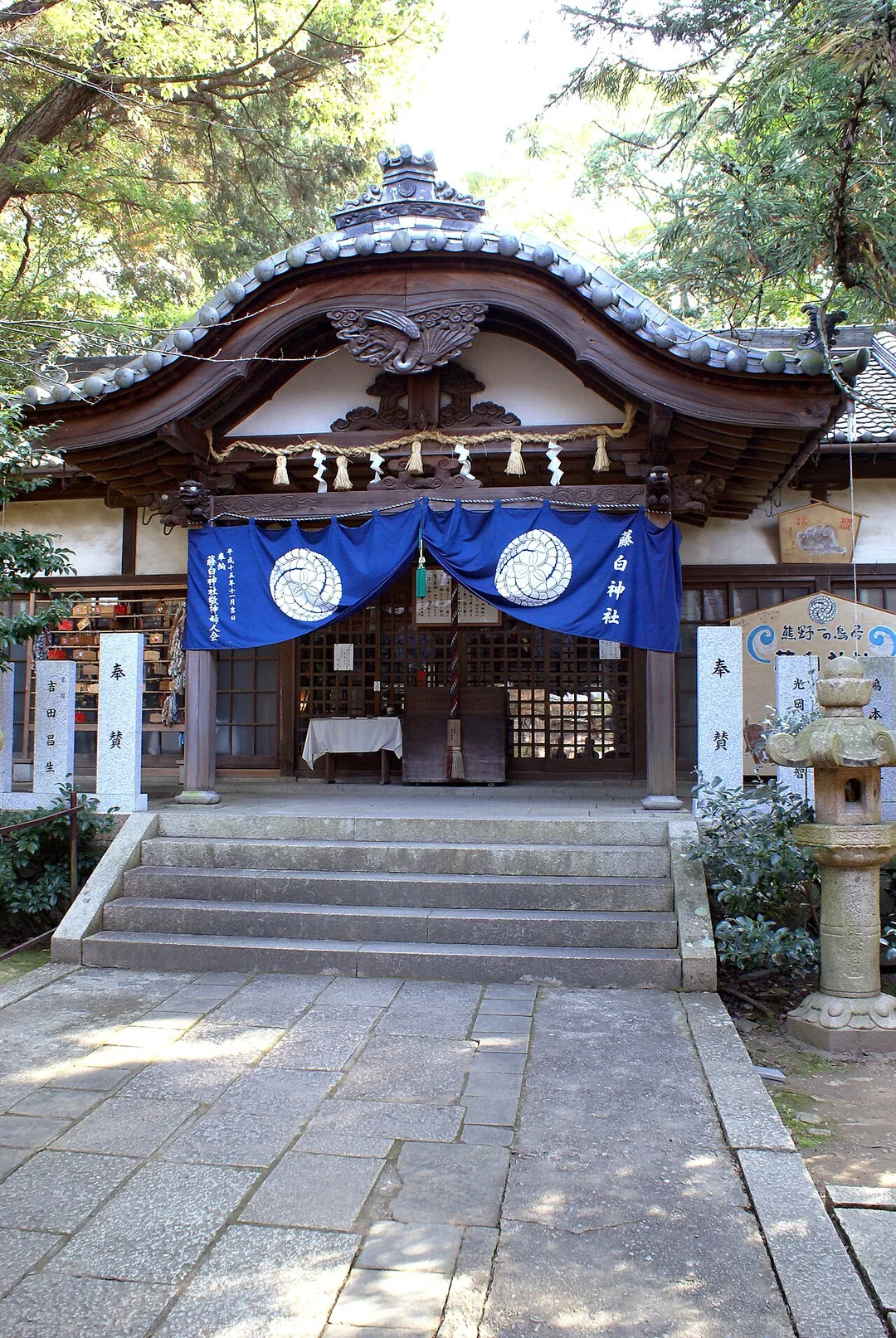 Fujishiro-jinja in Kainan, Wakayama, Japan