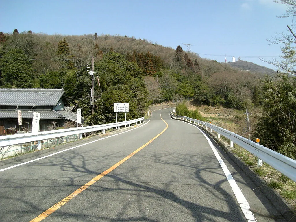 信貴生駒スカイライン、暗峠付近