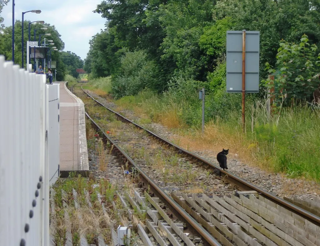 Furze Platt station - formerly Furze Platt Halt