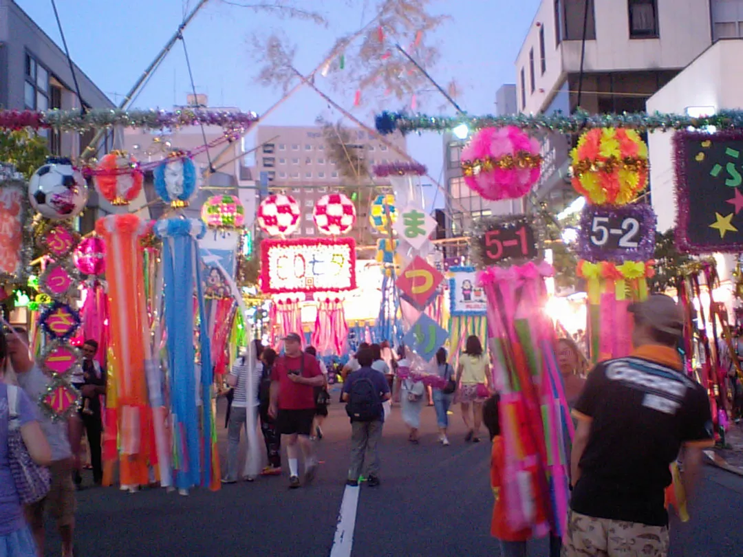Tanabata_Festival in Fussa, Fussa City TOKYO JAPAN.