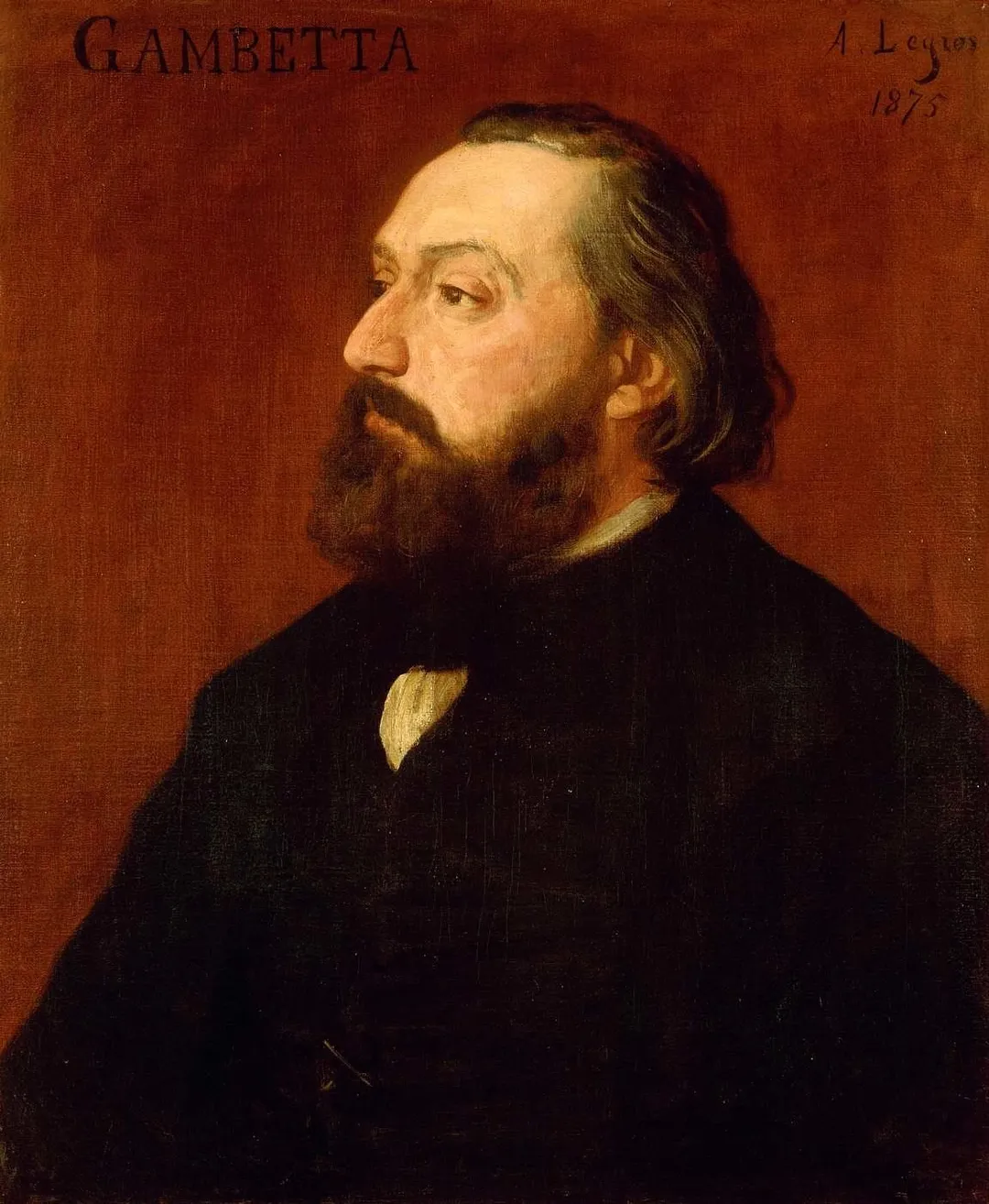 Portrait de Léon Gambetta (1838-1882)
