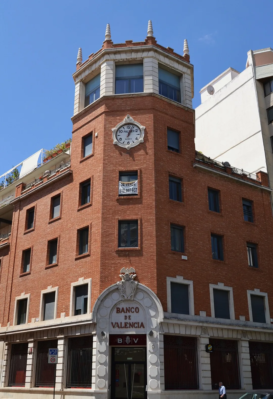 Edifici del Banc de València, Gandia.