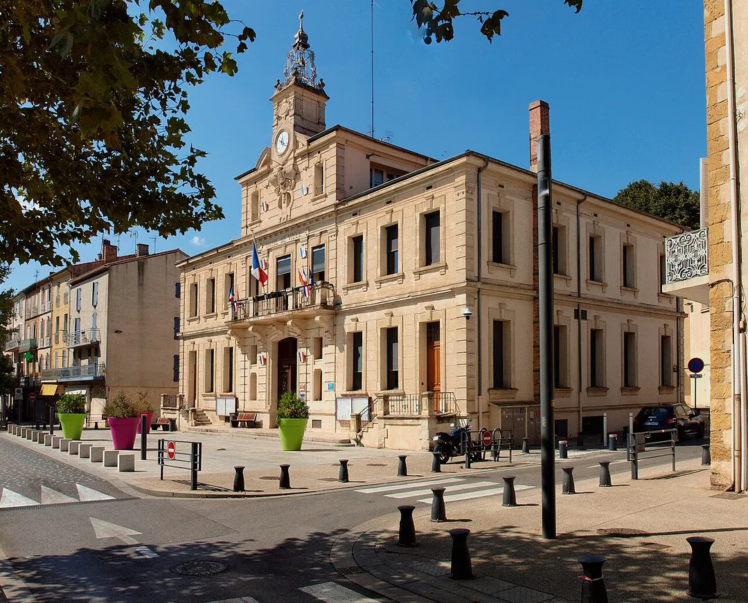 Hôtel de ville de la commune de Gardanne (Bouches-du-Rhône, France)