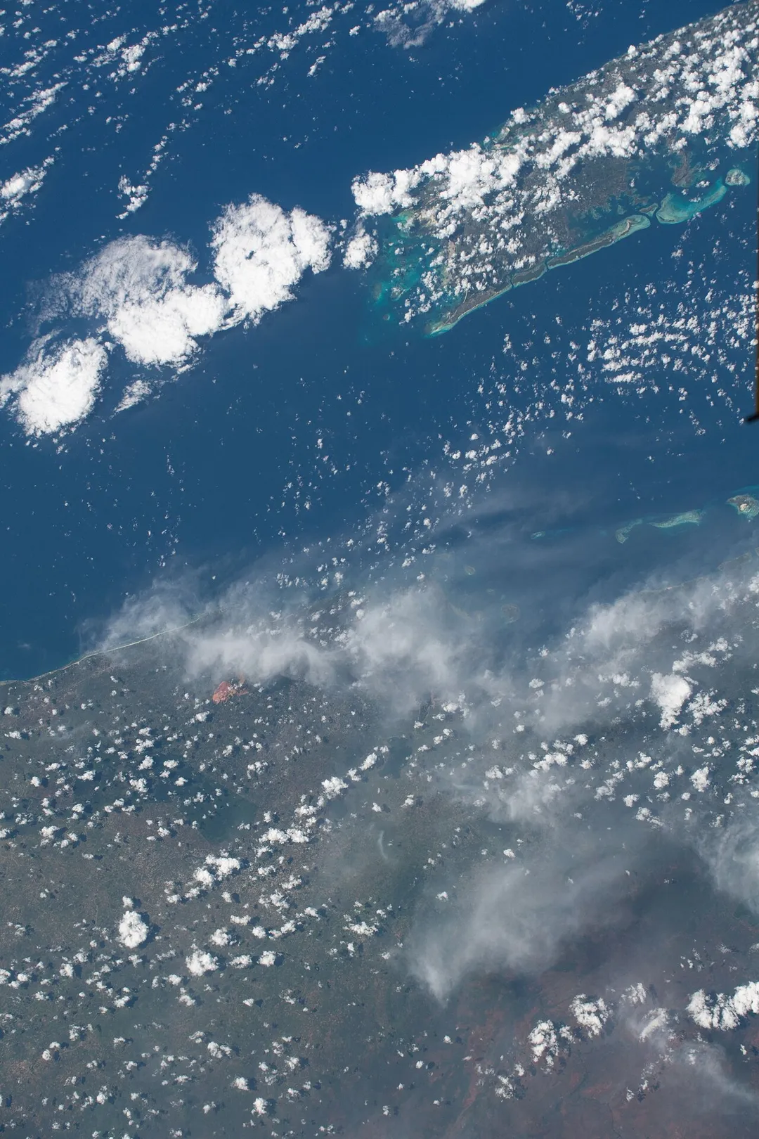 View of Kenya taken during ISS Expedition 59.
