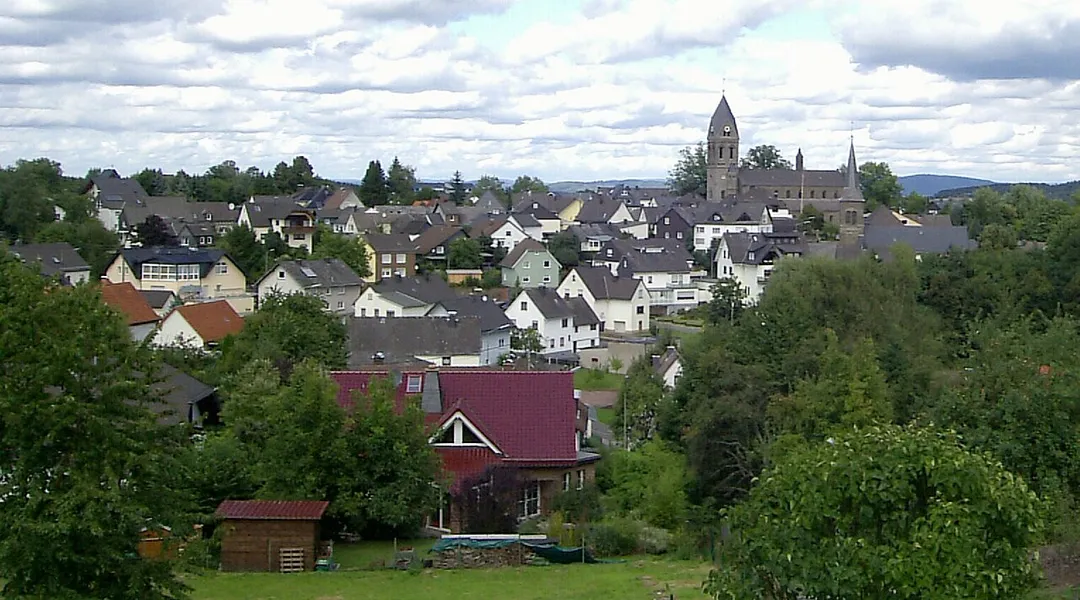 Blick auf Gebhardshain