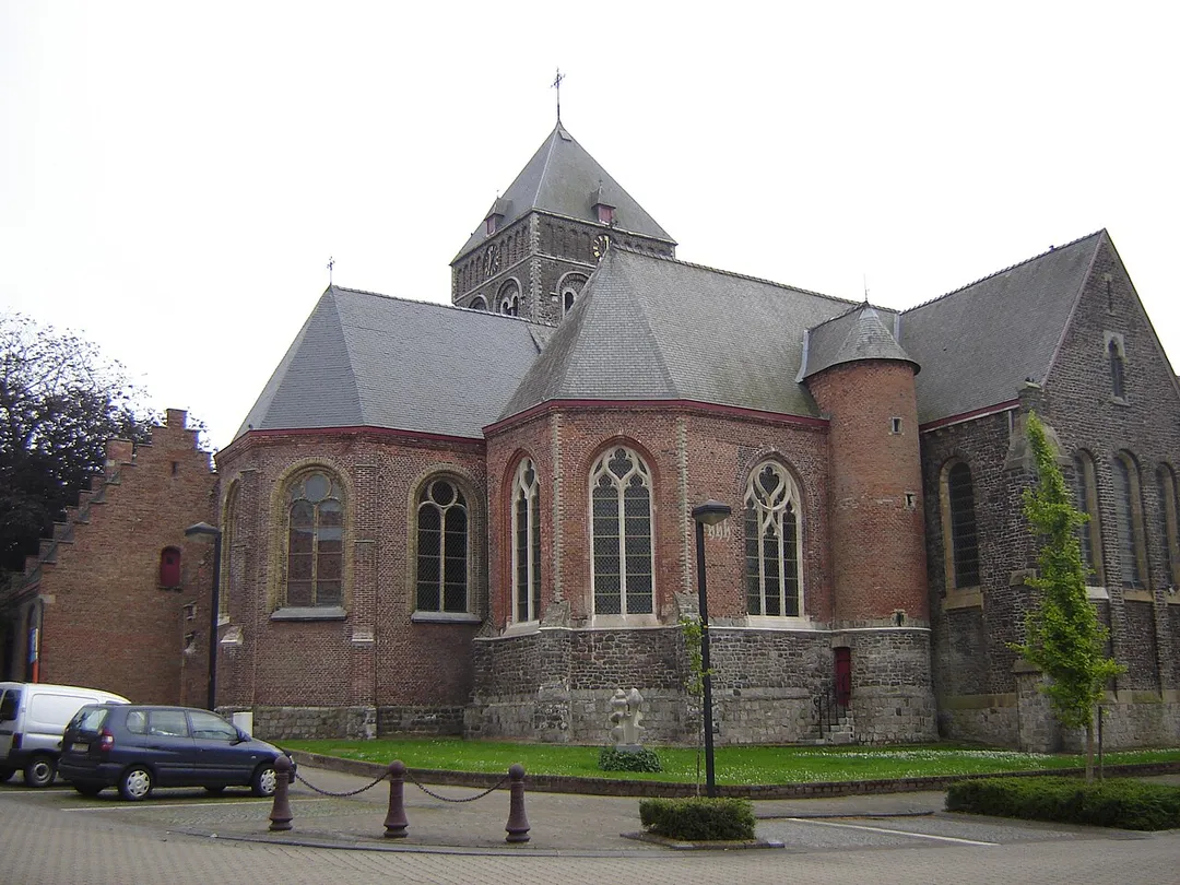 Church of Saint Dionysus in Geluwe, Wervik, West-Flanders, Belgium
