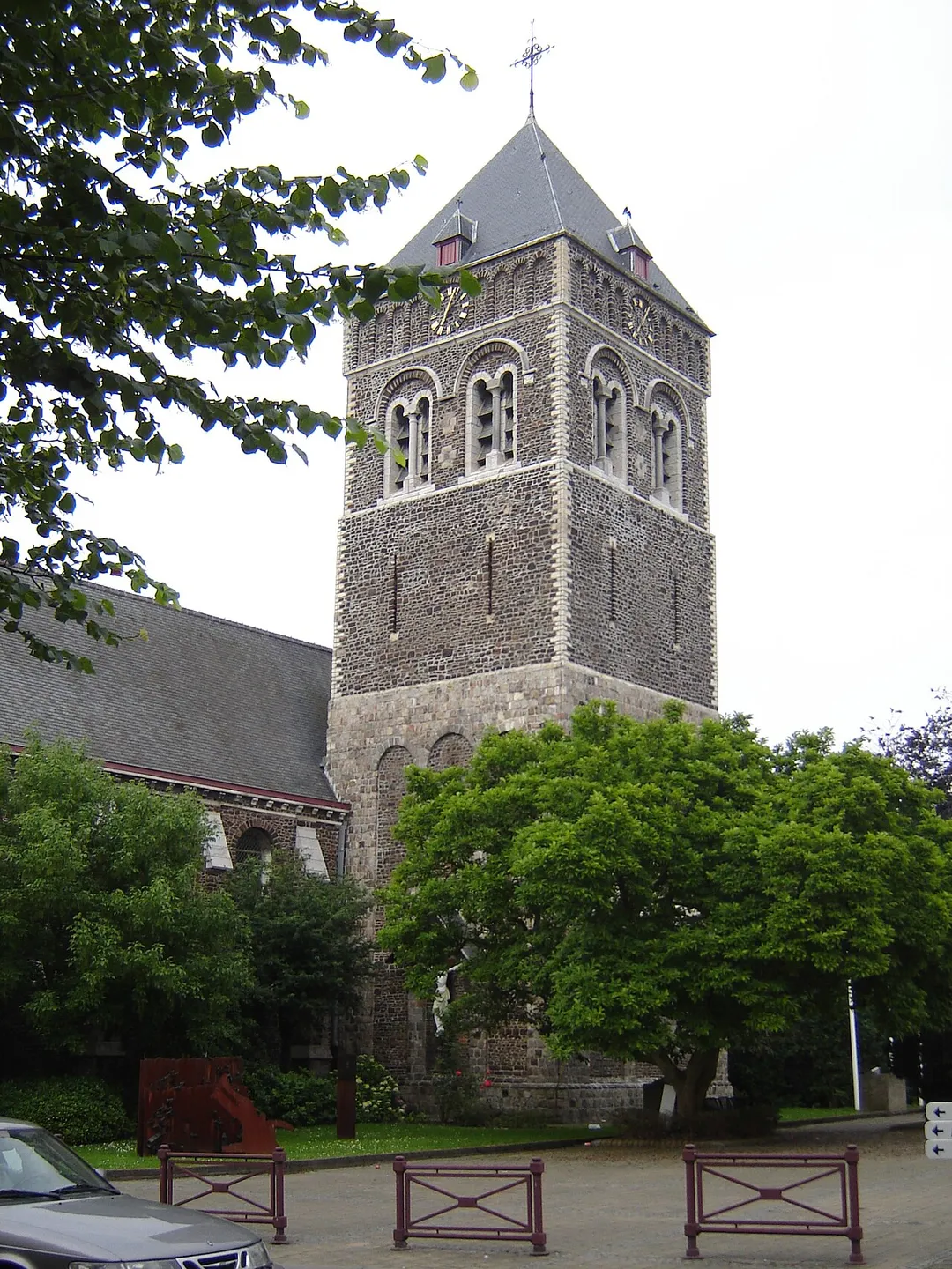 Church of Saint Dionysus in Geluwe, Wervik, West-Flanders, Belgium
