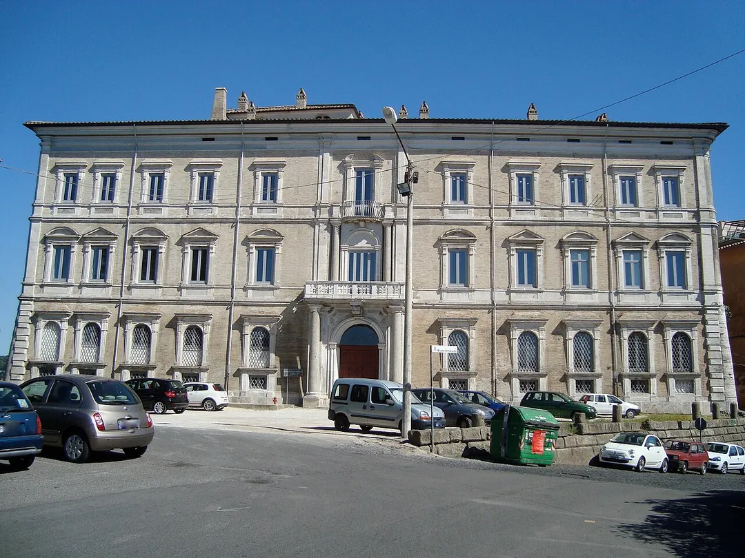The Palazzo Sforza Cesarini in Genzano di Roma
