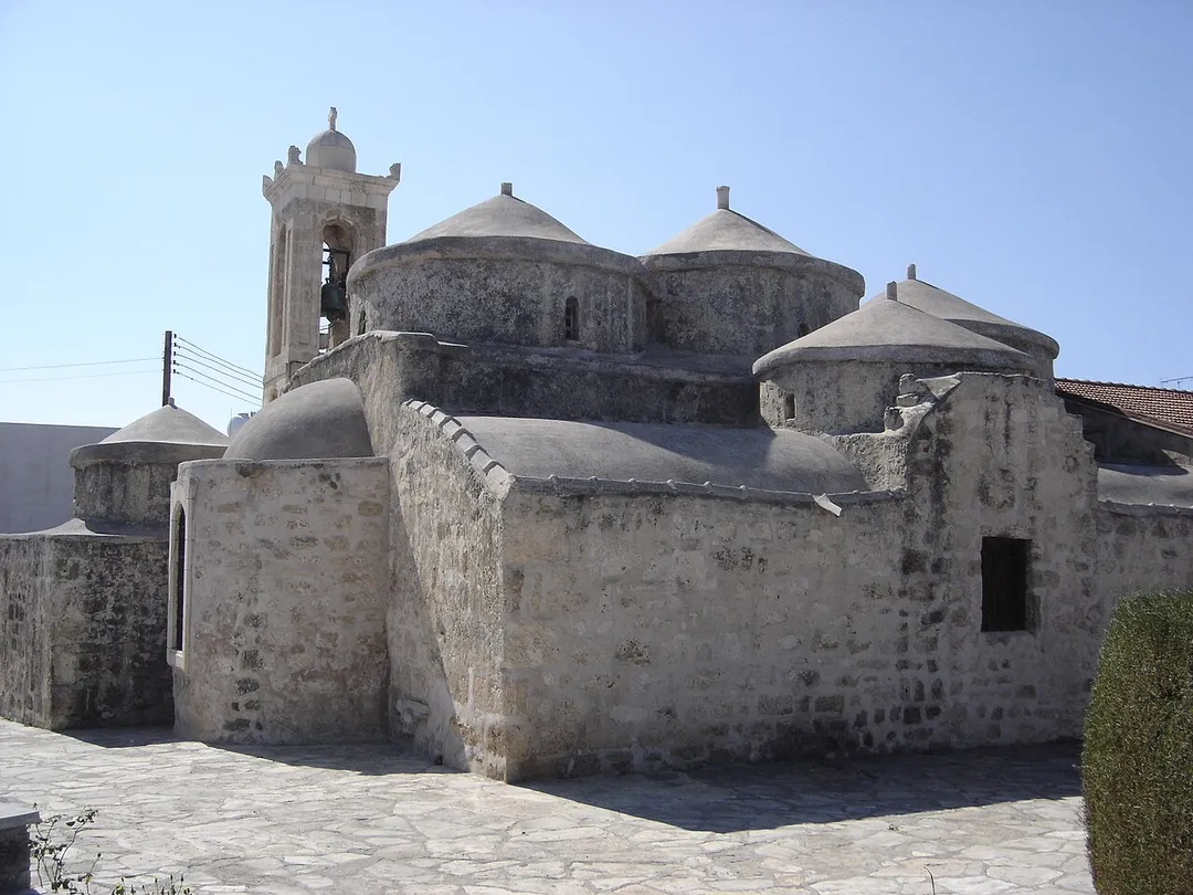 Apse of ancient Byzantine church in Yeroskipos, Cyprus