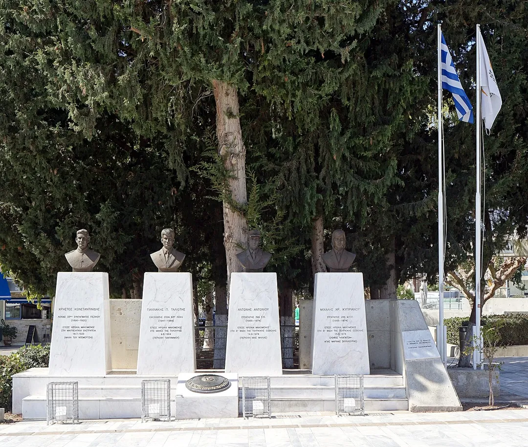 Heroes Monument, Geroskipou, Cyprus