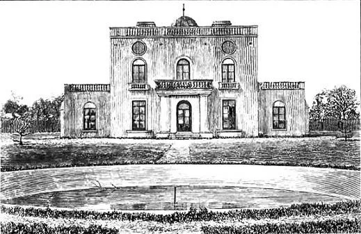 A drawing of Mayne Reid's now demolished 'Rancho'