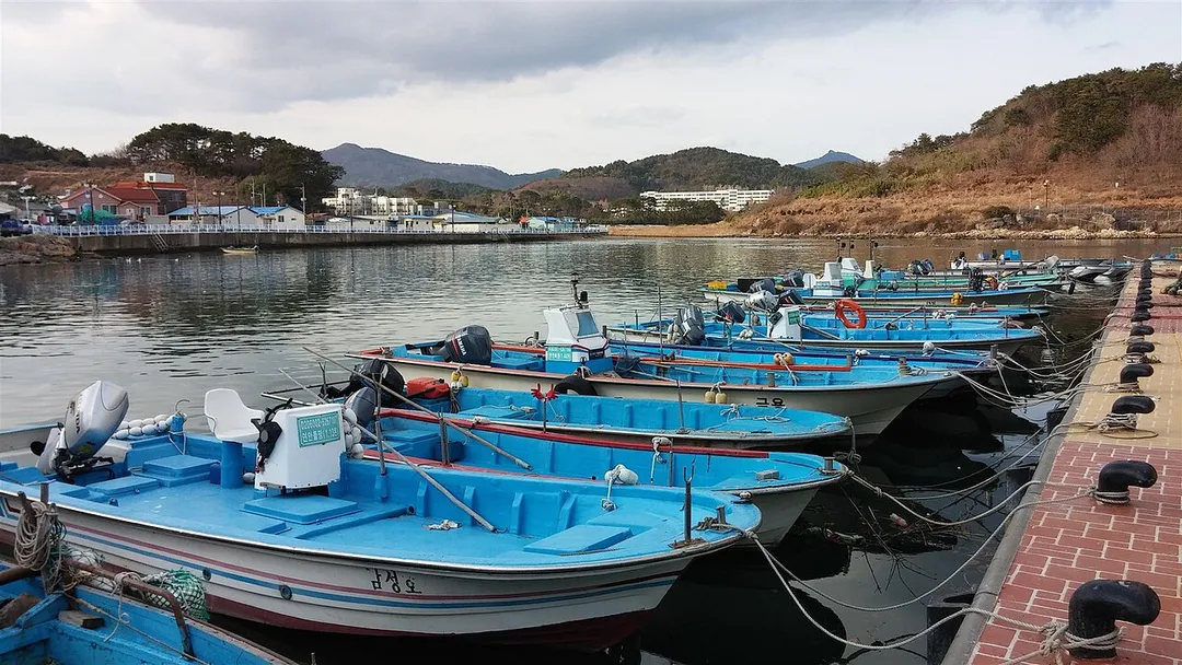 Gijang fishing village, near Busan, South Korea