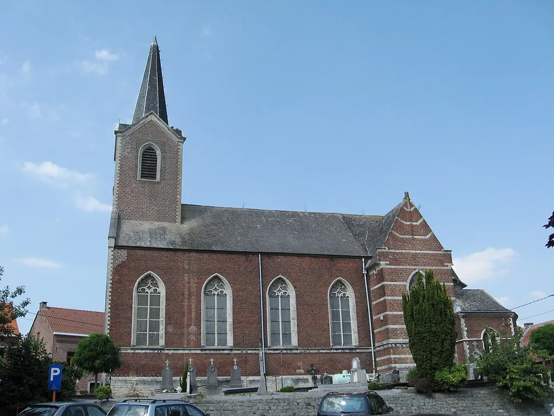 Church of Saint Catherine in Zuurbemde, Glabbeek-Zuurbemde, Glabbeek, Flemish Brabant, Belgium