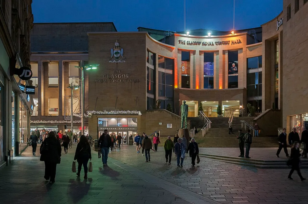 Street scene in Glasgow