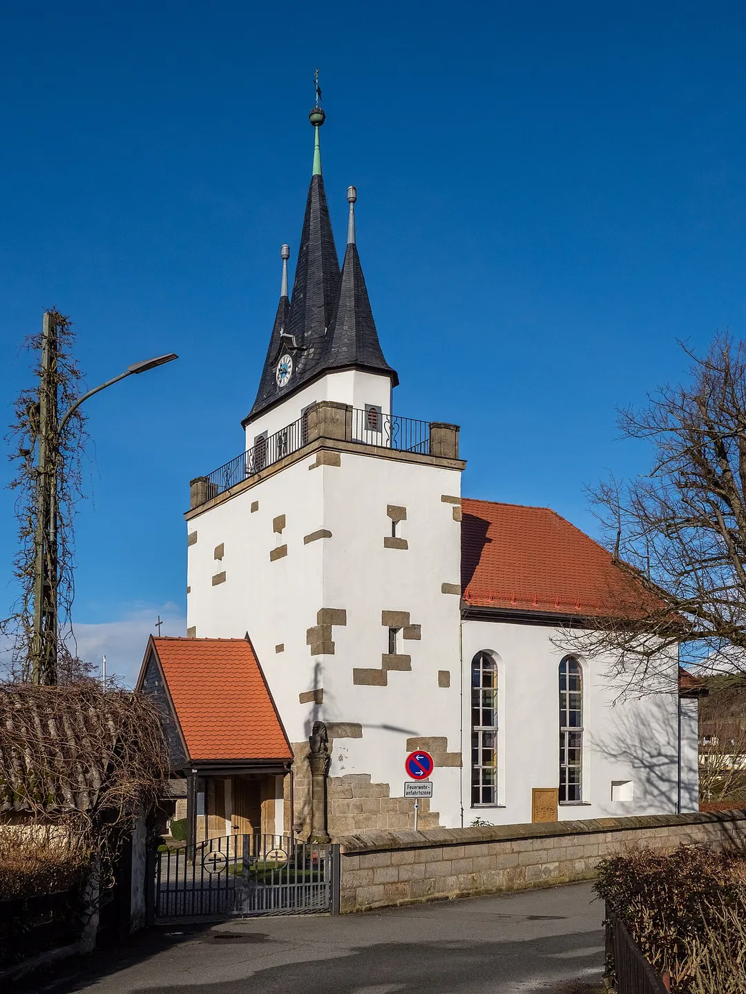 Protestant church St. Bartholomew in Glashütten near Bayreuth
