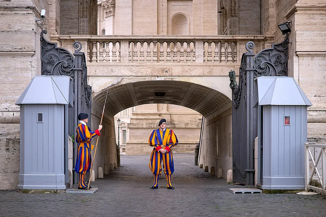 Swiss Guard in Vatican
