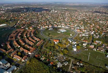 Budapest, district XVIII, Hungary, aerial photography