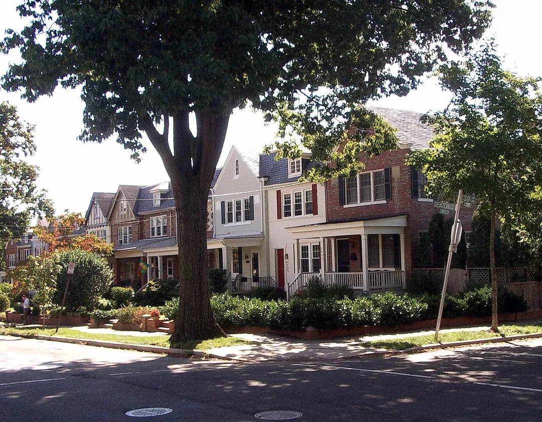 Benton Street in en:Glover Park, Washington, D.C.