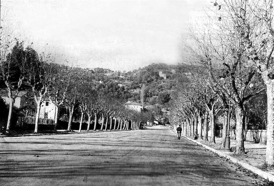 Boulevard Gorbella Nice vers 1900