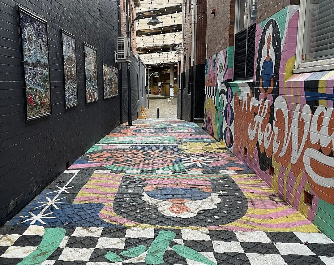 Gosford Art Laneway at Mann Street