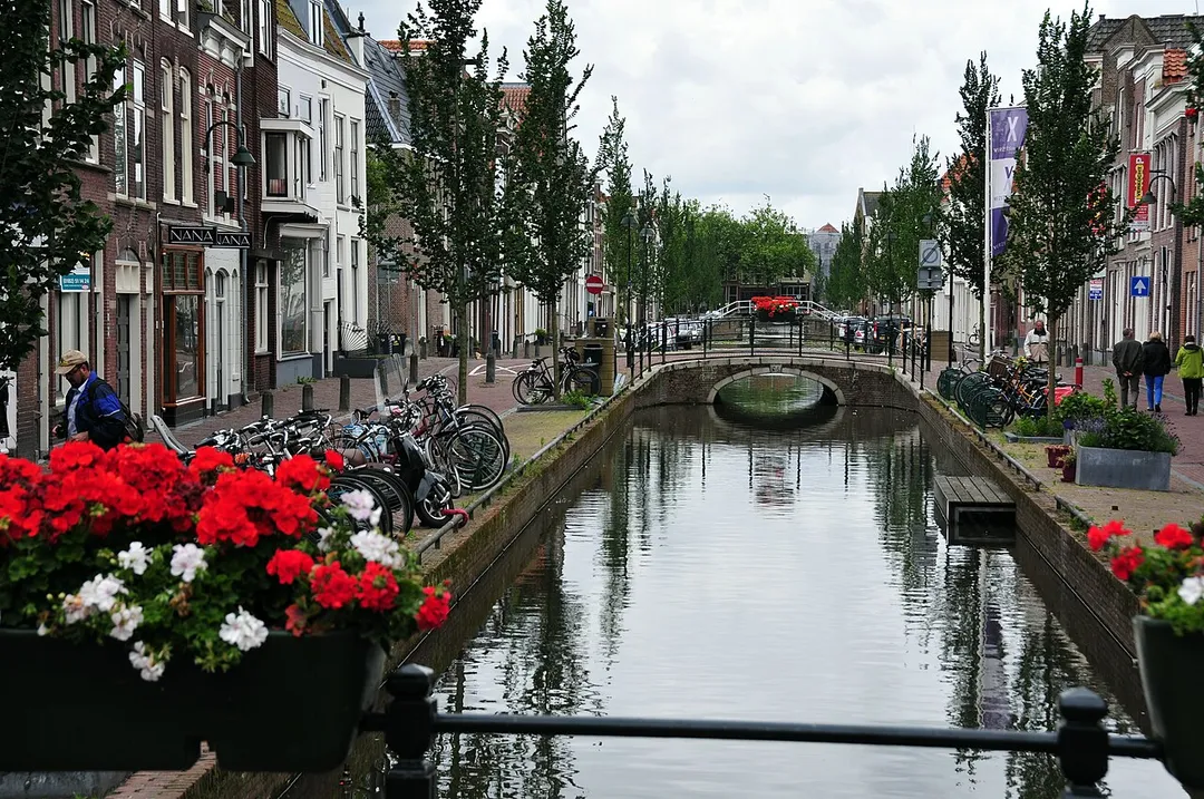 Gouda, Niederlande, Stadtzentrum
