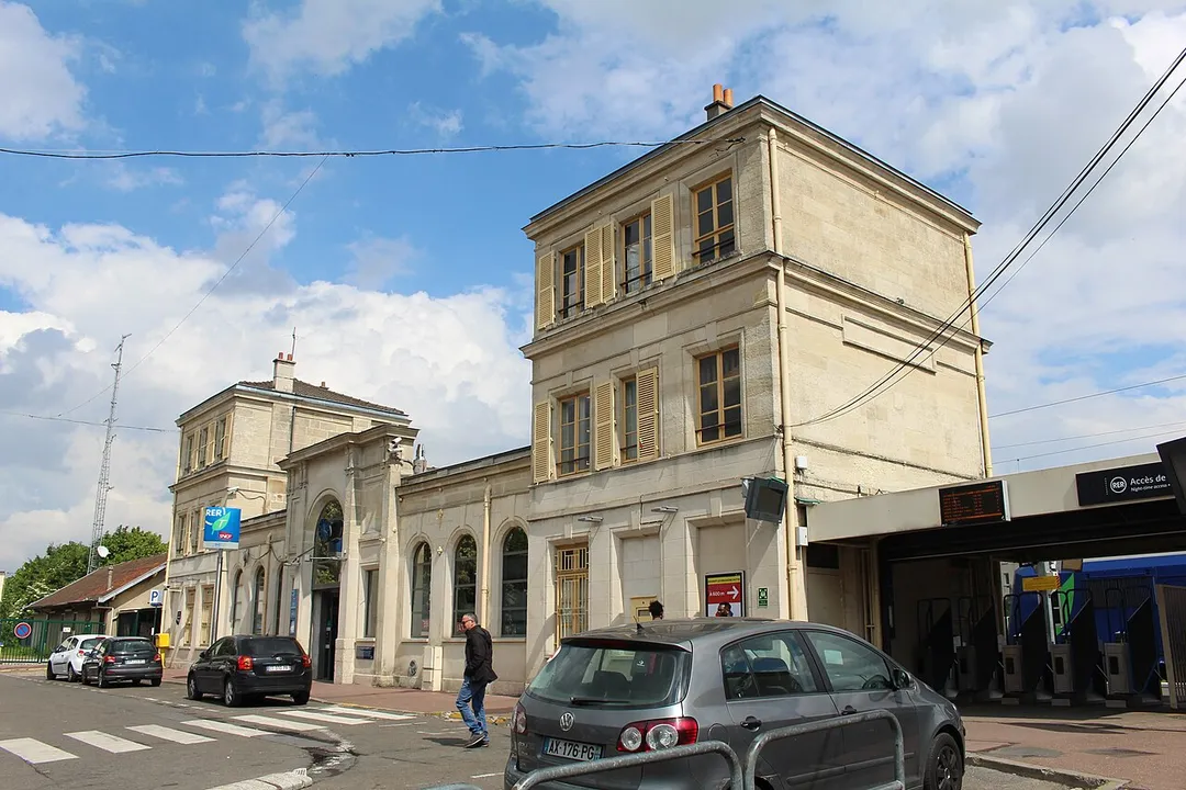 Gare de Goussainville dans le Val-d'Oise.