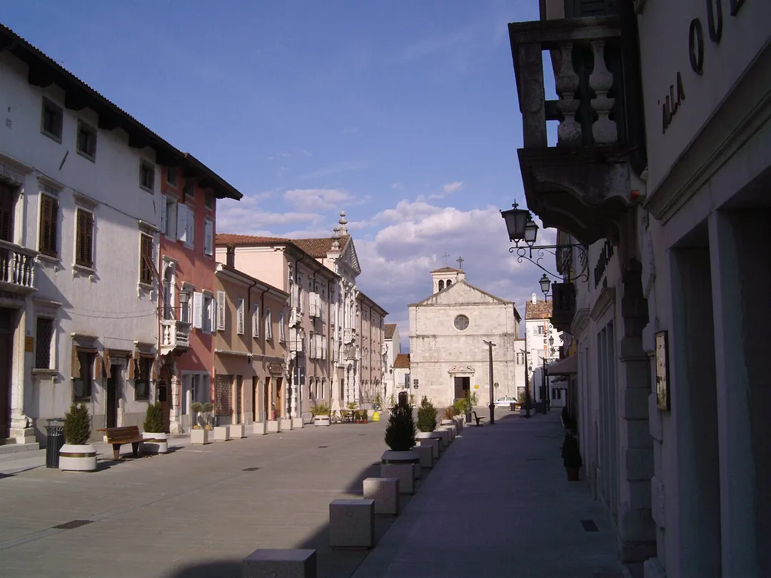 This is the main street in the old town center